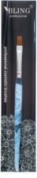 Professzionális BLING zselés ecset, 6-os méret – Márványozott