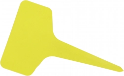 Címkék és táblák növények jelölésére - 10 db-os készlet - sárga