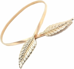 Bq53g női öv 68-100 cm arany