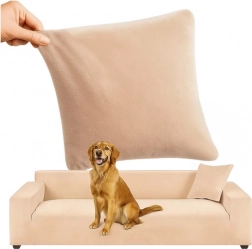 Rugalmas huzat kanapéra Bézs RUHHY 190-230 cm