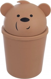 Barna mackó formájú szemetes, 1,5 l