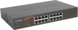 D-Link 16 portos 10/100/1000 Mbps kapcsoló