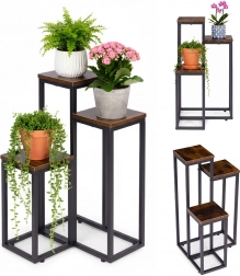 Növénytartó állvány 3 polccal loft ModernHome