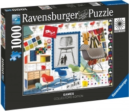 Ravensburger puzzle Eames Design klasszikus székek 1000 darab