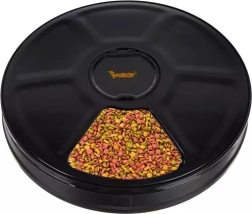 PURLOY automata etető, 6 rekesszel, időzítővel és LED kijelzővel