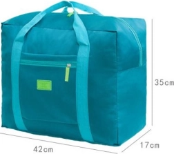 klasszikus utazó és sporttáska – világoskék