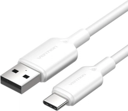 USB kábel USB-A – USB‑C 3A 1 m fehér Vention
