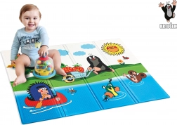 Összecsukható habszivacs alátét Kisvakond mintával