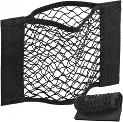 Hálós rendszer autó csomagtartójába tépőzáras rögzítéssel