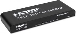 HDMI-osztó Qoltec 4K 1x4