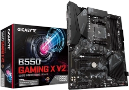Gigabyte B550 Gaming X V2 – alaplap AM4 foglalattal, DDR4, HDMI/DVI, M.2, ATX