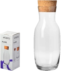 Karafa természetes parafával Pure 1 l Krosno