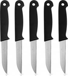 Rozsdamentes acél konyhai hámozókések készlete, 5 db