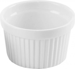 Fehér porcelán sütőedény 9 cm, 200 ml