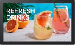 Samsung 13 hüvelykes professzionális QB13C monitor Full HD felbontással és 500 cd/m² fényerővel