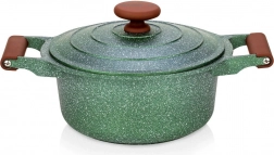 OMEGA gránit bevonatú lábas fedővel, 24 cm, 4,4 l
