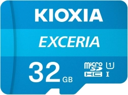 MicroSD kártya 32 GB KIOXIA EXCERIA UHS-I U1 + adapter