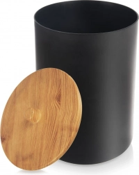 Fekete fürdőszobai szemetes 7 l