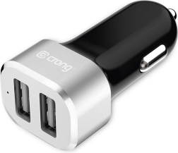 Autós töltő Power Car Charger 24W - 2xUSB 2.4A