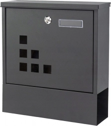 Postaláda újságtartóval