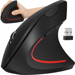 Vezeték nélküli, függőleges ergonomikus IZOXIS egér