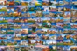 Ravensburger puzzle Európa gyönyörű helyei 3000 darabos