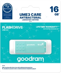 USB flash meghajtó GOODRAM UME3 Care 16 GB (USB 3.0) antibakteriális