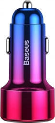 BASEUS Magic USB + USB‑C 45 W autós töltő gyorstöltéssel