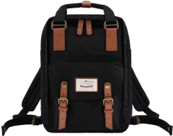 Fekete-barna Himawari hátizsák 14'' laptop számára