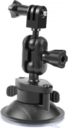 PULUZ tapadókorongos tartó sportkamerákhoz (fekete)