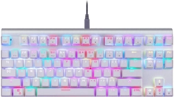 mechanikus gamer billentyűzet motospeed ck101 rgb fehér