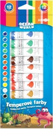 Temperafestékek Ocean World 12×12 ml