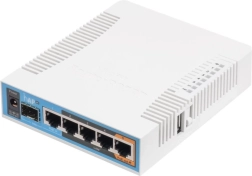 2,4/5 GHz hozzáférési pont 5GbE MIKROTIK hAP ac (RB962UiGS-5HacT2HnT)