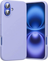 szilikon tok MagSafe-fel iPhone 16-hoz – Vention, lila