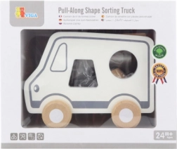 Fa húzójáték és formaillesztő teherautó