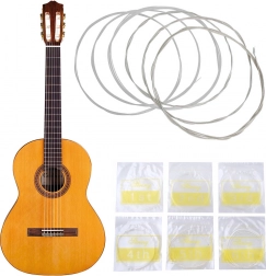 Nylon húrok klasszikus gitárhoz - 6 darabos készlet