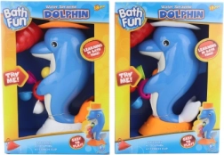 Delfin a vízbe – vízimalom tapadókorongokkal