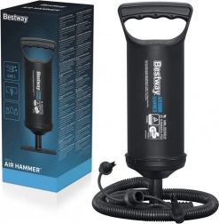 Bestway kézi dugattyús pumpa 3 adapterrel
