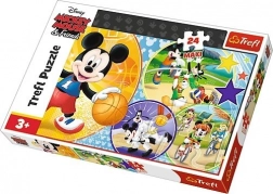 Maxi puzzle 24 darabbal – MICKEY MOUSE: Irány a sport