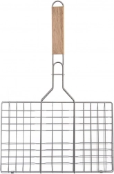 Fém grillsütőrács 35 × 55 cm