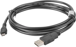USB 2.0 kábel micro USB AM–MBM5P 1,8 m fekete