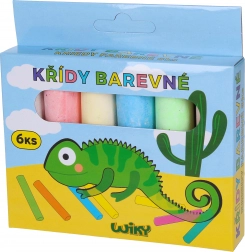 Színes járdakréták, 6 db