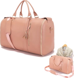 Összehajtható 2 az 1-ben utazótáska öltöny/ruha huzattal, 55 l, vízálló