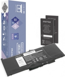 Mitsu akkumulátor Dell Latitude 7390 és 7490 modellekhez, 5800 mAh (44 Wh)