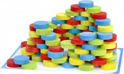 Jeujura Igloo - Fa építőkészlet 100 darabból