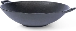 Öntöttvas wok 30 cm