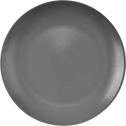 Szürke Alfa kerámia desszertes tányér, 21,5 cm
