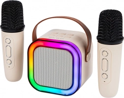 Bluetooth karaoke hangszóró RGB világítással