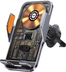 Automatikus autós tartó 15 W vezeték nélküli töltéssel WEKOME WP-U204 Vanguard