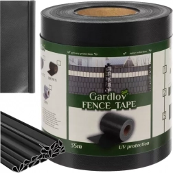 Antracit színű kerti szalag 19 cm x 35 m 630g/m2